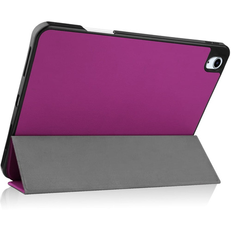 Etui Bizon Case Tab Lizard do Apple iPad Air 6 / Air 5 / Air 4, fuksja