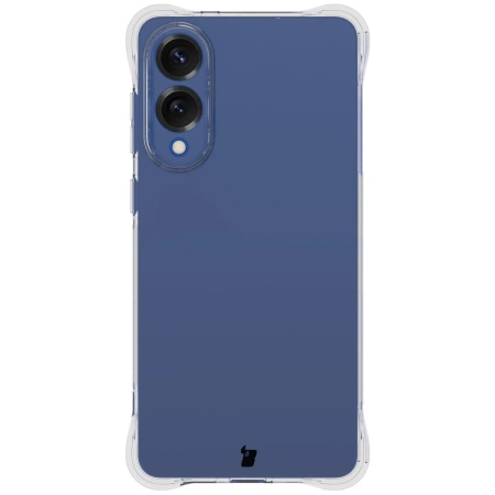 Elastyczne etui + 2x szkło hartowane Bizon Case Clear Pack do Galaxy S25 Edge