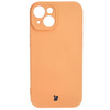 Etui Bizon Case Silicone do iPhone 15, pomarańczowe