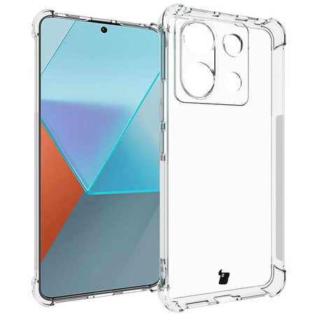 Elastyczne etui Bizon Case Salpa do Xiaomi Poco X6 / Xiaomi Redmi Note 13 Pro 5G, przezroczyste