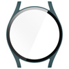 Etui ze szkłem do zegarka Bizon Case+Glass Watch do Galaxy Watch 7 44 mm, zielone