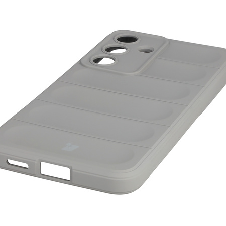 Pancerne etui Bizon Case Tur do Galaxy S25 FE, jasnoszare