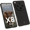Pancerne etui Bizon Case Tur do Oppo Find X8 Pro, czarne