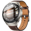 Szkło hybrydowe Bizon Glass Watch Edge Hybrid dla Huawei Watch 4 Pro / 4 Pro Space Edition, czarne