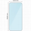Szkło ochronne 2.5D Bizon Smart Glass do iPhone 16 Pro Max / 17 Pro Max, 3 sztuki