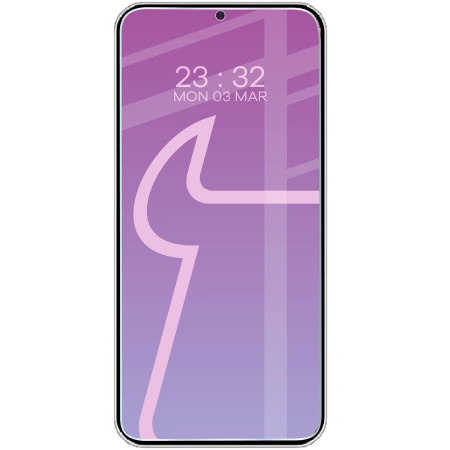 Elastyczne szkło hybrydowe Bizon Glass Mule do Galaxy S25 Plus