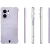 Elastyczne etui + 2x szkło hartowane Bizon Case Clear Pack do Oppo Reno13 F
