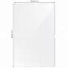 Folia imitująca papier Bizon Film Tab Papirus Duo do Galaxy Tab S10 Plus/S9 FE Plus/S9 Plus/S8 Plus/S7 Plus/S7 FE, 2 sztuki
