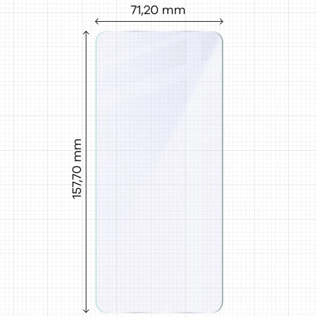 Elastyczne szkło hybrydowe Bizon Glass Mule do Vivo V60 Lite 5G