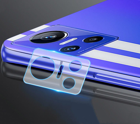 2x Szkło + szybka na aparat Bizon Edge Pack do Realme GT Neo 3