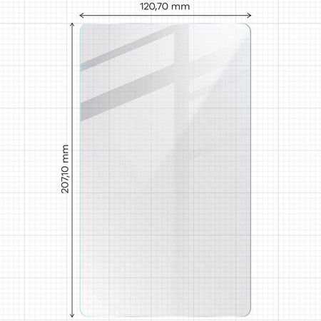 Szkło hartowane do tabletu Bizon Glass Tab Clear Duo do Xiaomi Redmi Pad SE 8.7, 2 sztuki