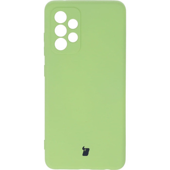 Etui Bizon Case Silicone do Galaxy A52s 5G, A52 5G, A52 4G, jasnozielone