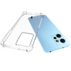 Etui + 2x szkło + obiektyw Bizon Case Clear Pack do Xiaomi Redmi Note 12 4G, przezroczyste