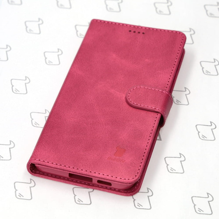Etui Bizon Case Wallet do Galaxy S23 Plus, różowe