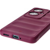 Pancerne etui Bizon Case Tur do Oppo Reno11 F 5G, burgundowe