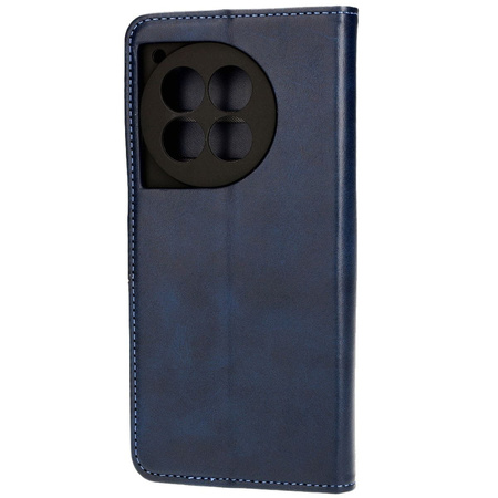 Etui z klapką Bizon Case Pocket do OnePlus 12R, granatowe