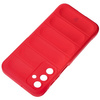 Pancerne etui Bizon Case Tur do Galaxy M15 5G, czerwone