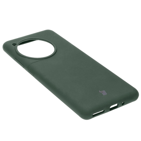 Silikonowe etui Bizon Soft Case do OnePlus 12R, ciemnozielone