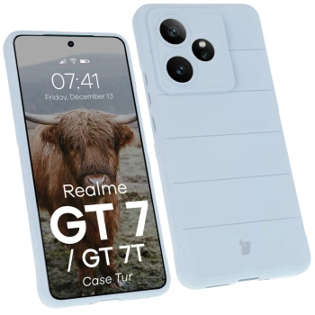 Pancerne etui Bizon Case Tur do Realme GT 7 / 7T, jasnoniebieskie