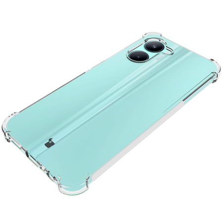 Etui + 2x szkło Bizon Case Clear Pack do Realme C33, przezroczyste