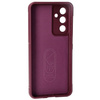 Pancerne etui Bizon Case Tur do Galaxy M55 5G, burgundowe
