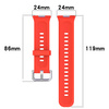 Pasek Bizon Strap Watch Silicone Pro SR do Huawei Watch Fit 4 / 4 Pro / 3, czerwony