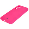 Silikonowe etui Bizon Soft Case do Galaxy M35 5G, neonowo-różowe