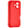 Pancerne etui Bizon Case Tur do iPhone 16, czerwone