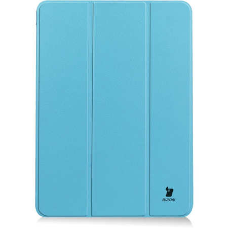 Etui Bizon Case Tab Croc do Apple iPad Air 6 / Air 5 / Air 4, błękitne