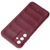 Pancerne etui Bizon Case Tur do Galaxy M15 5G, burgundowe