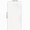 Folia matowa Bizon Glass Film Sun Duo do Galaxy S25 Edge, 2 sztuki