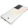 Etui + 2x folia + obiektyw Bizon Case Clear Pack do Galaxy S21 Ultra, przezroczyste
