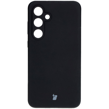 Silikonowe etui Bizon Soft Case do Galaxy S24 FE, czarne