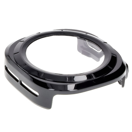 Etui ze szkłem do zegarka Bizon Case+Glass Watch do Galaxy Watch Ultra 2 / 1, czarne