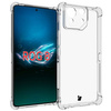 Etui + 2x folia Bizon Case Clear Pack do Asus ROG Phone 8, przezroczyste