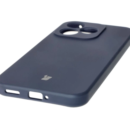 Silikonowe etui Bizon Soft Case do Honor 400 Lite, ciemnoniebieskie