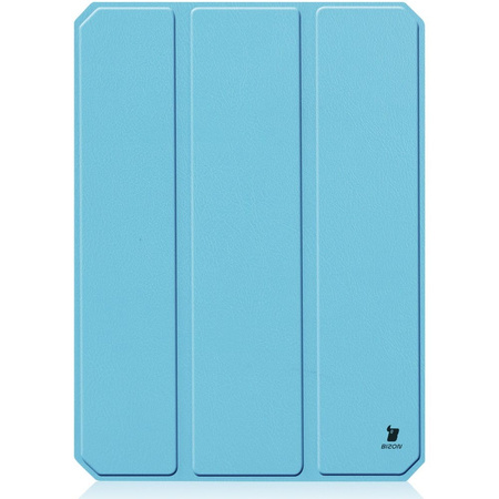 Etui Bizon Case Tab Lizard do Apple iPad Mini (A17 Pro) 2024 / iPad Mini 6 2021, błękitne