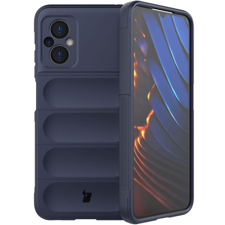 Pancerne etui Bizon Case Tur do Xiaomi Pocophone M5, granatowe