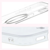Etui z pierścieniem magnetycznym Bizon Case CrystalO do iPhone 16e, przezroczyste