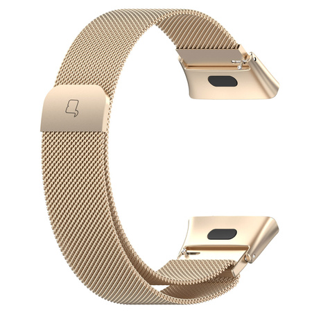 Pasek Bizon Strap Watch Chain do Xiaomi Redmi Watch 3, szampański