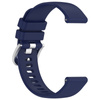 Pasek silikonowy do smartwatcha, Bizon Strap Watch Silicone Pro T, Quick Release 18 mm, granatowy