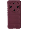Pancerne etui Bizon Case Tur do Honor Magic6 Lite, burgundowe