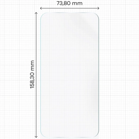 Folia hydrożelowa na ekran Bizon Glass Hydrogel Front do Honor Magic6 Pro, 1 sztuka