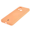 Etui Bizon Case Silicone Sq do Xiaomi Redmi 12C, pomarańczowe