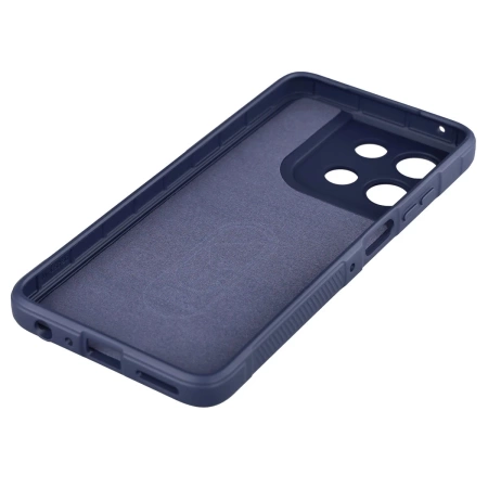 Pancerne etui Bizon Case Tur do Motorola Moto G56 5G, granatowe