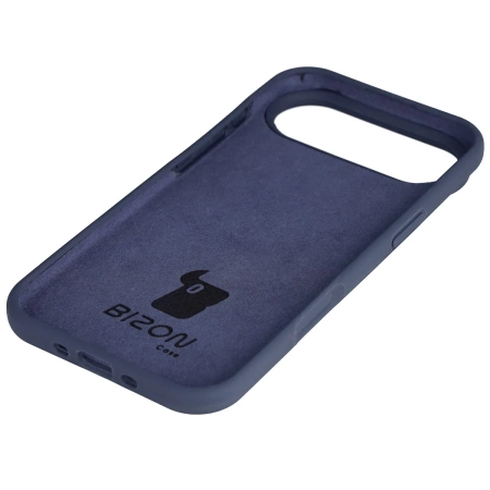Silikonowe etui Bizon Soft Case do iPhone Air, ciemnoniebieskie