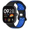 Pasek Bizon Strap Watch Octo do Xiaomi Redmi Watch 5/4 / Smart Band 9/8 Pro, czarno-niebieski