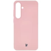 Etui Bizon Case Łupka do Galaxy S24 FE, różowe