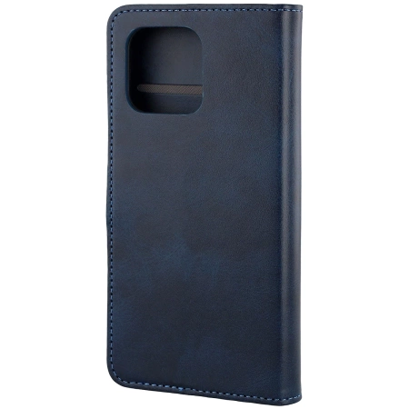 Etui z klapką Bizon Case Pocket do Motorola Moto G86 5G / G86 Power 5G, granatowe