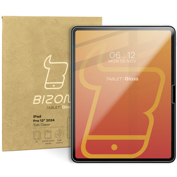 Szkło hartowane Bizon Glass Tab Clear Duo do iPad Pro 13" 2025 / 2024, 2 sztuki